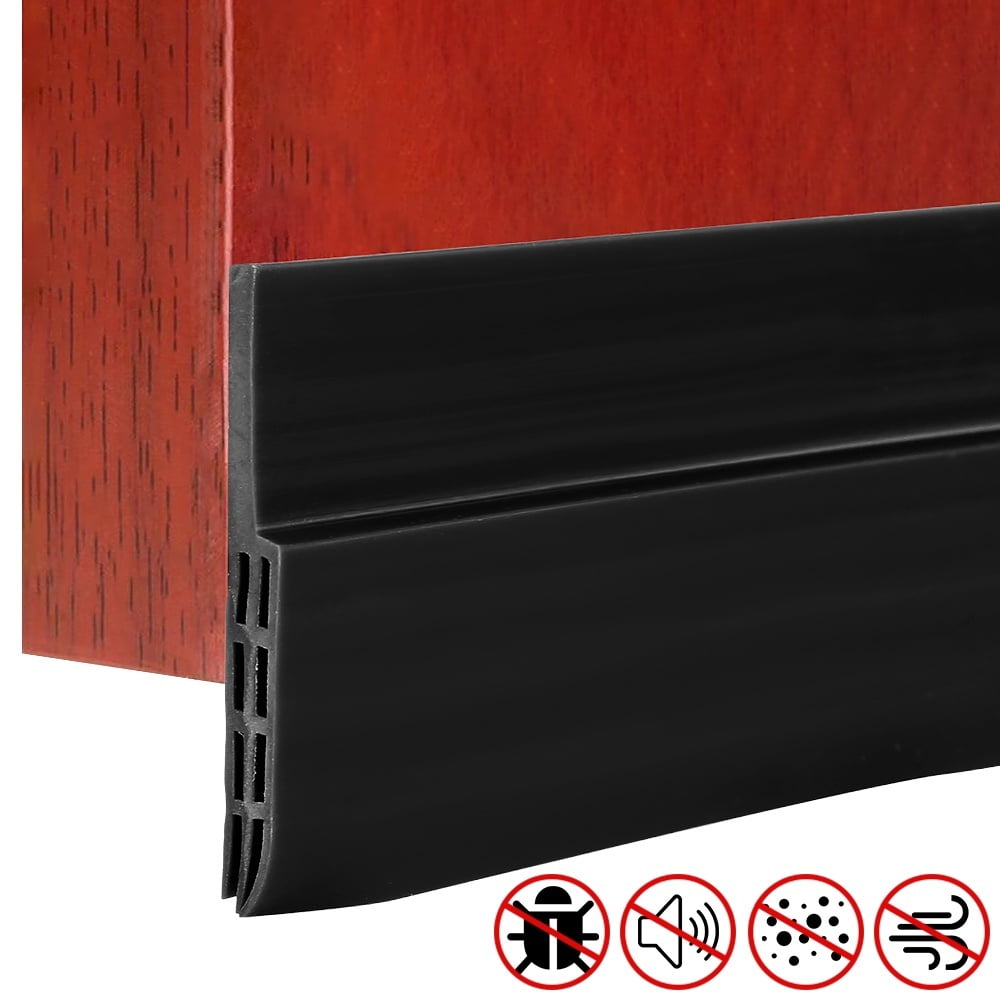 Willstar Door Draft Stopper Under Door Seal for Door Sweep Strip Soundproof Door Bottom Weather Stripping
