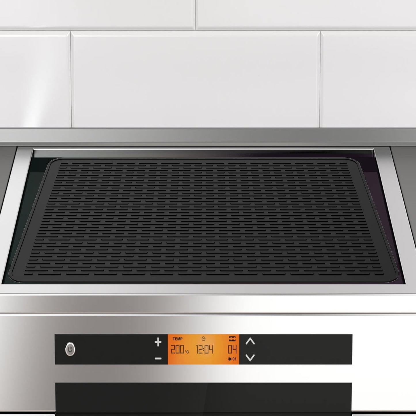 Jetcloudlive Silicone Stove Top Covers for Electric Stove,28 x 20 Inch Silicone Stove Mat,Silicone Stove Top Protector For Extra Kitchen Space,Heat Resistant Glass Cooktop Protector