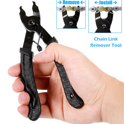 NYIDPSZ Professional Bike Bicycle Chain Repair Tool Kit Bike Chain Breaker Splitter Hook Plier Bike Chain Removal Tool Chain Wear Indicator Chain Checker