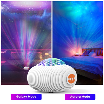 VAVSEA 4-in-1 Star Projector, Galaxy Projector with 2 modes & 5 White Noise, Timer and Remote, Room Decor for Kids & Adults, Romantic Gift for Valentine's Day