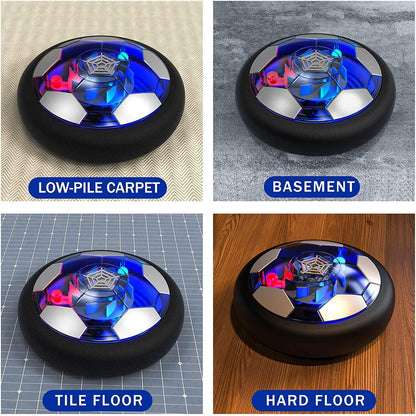 Hover Soccer Ball Toys for Boys Girls Rechargeable Floating Soccer Ball with Led Lights for Ages 5-7 6-12 8-13 Games Birthday Drone Gifts Soccerball Fun Active Game
