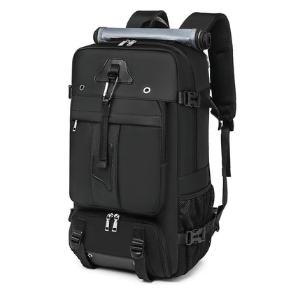 Travel Backpack 50L New Premium - Unisex Extra Large Laptop Backpack for Hiking, Climbing & Business Trips, Waterproof, Black