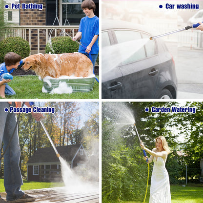 Wrvxzio Hydro Jet High Pressure Washer Wand Spray Nozzle Home Water Hose Wand Attachment