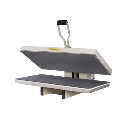 Heat Press,Heat Press Machine,16x32 Large Clamshell Format Manual Heat Press Machine High Pressure Manual Heat Press Machine with High Accuracy of Signal indication for Larger Area Heat Transfer Press