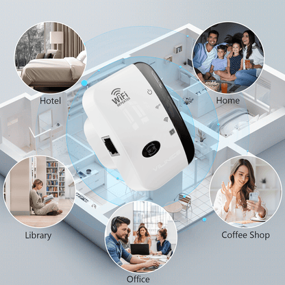 VILINICE WD-R616U AC1200 Dual-Band Wi-Fi Extender, Coverage up to 3000 sq ft, 2 Count, 2 Pack