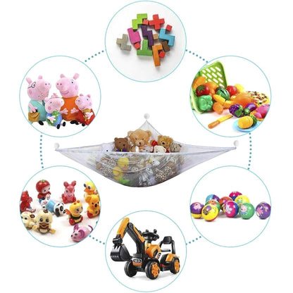 Stuffed Animal Storage Net Large Luxury Pet Storage Corner Stuffed Animals Toys Toy Net Hammock