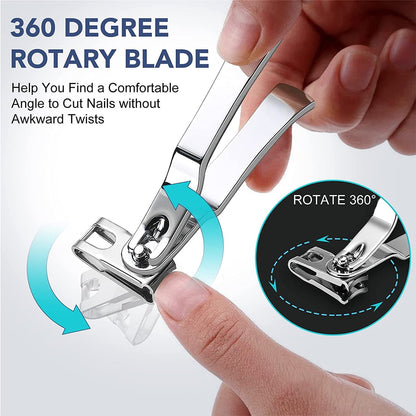 Austok Podiatrist Toenail Clippers Set,7Pcs Nail Clippers Set for Thick Toenails and Ingrown Toenails,Professional Toenail Clippers Set,Toe Nail Clippers for Adult and Seniors