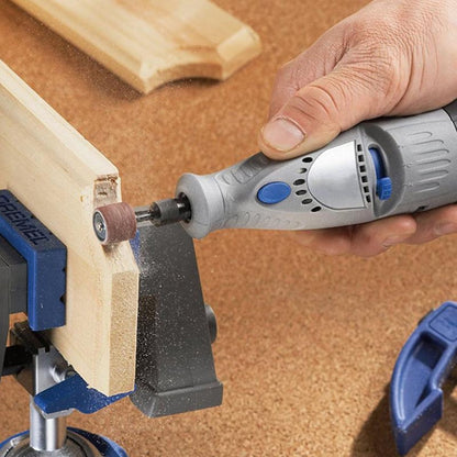 EUWBSSR 132PCS Drum Sander Set Sanding Drums Nail Sanding Band Sleeves and Drum Mandrels for Dremel Rotary Drill Tool