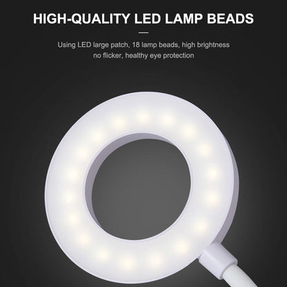 Nyidpsz Desk Lamp LED USB Desktop Light with Pen Holder Flexible Touch Dimmable Memory Bed Read Table Study Light Able Powered