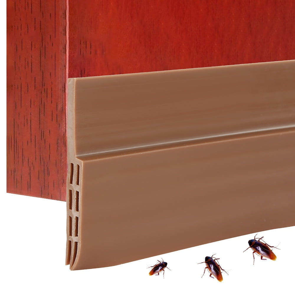 Willstar Door Draft Stopper Under Door Seal for Exterior/Interior Door Sweep Strip Under Door Draft Blocker Soundproof Door Bottom Weather Stripping