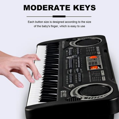 BUTORY 61 Keys Keyboard Piano, Electronic Digital Piano with Built-In Speaker Microphone,Portable Keyboard Gift Teaching for Beginners Children Musical Instrument