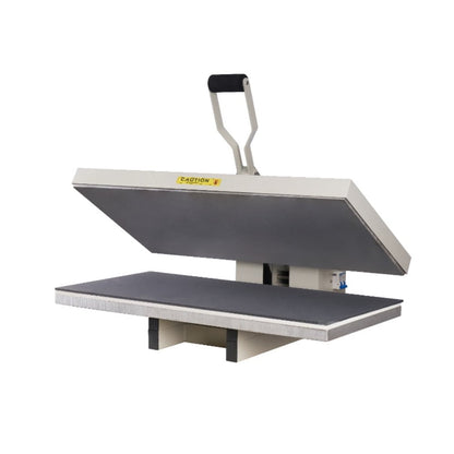 Heat Press,Heat Press Machine,16x32 Large Clamshell Format Manual Heat Press Machine High Pressure Manual Heat Press Machine with High Accuracy of Signal indication for Larger Area Heat Transfer Press