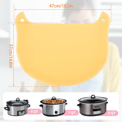 Qenwkxz Slow Cooker Liners fit 6-8 Quart Oval Slow Cooker Leakproof Dishwasher Safe Cooking Liner for Kitchen Supplies