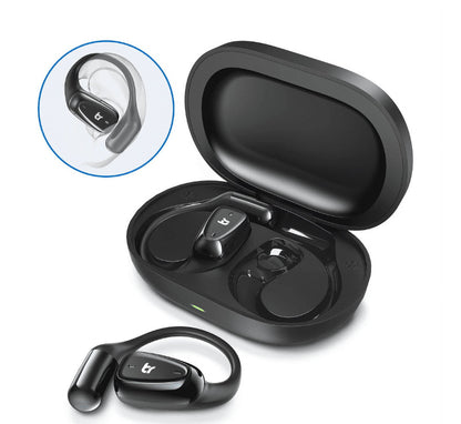 TOPVISION Open Ear Headphones, Bluetooth 5.4 Wireless Earbuds, IPX5, 40H Playtime Indoor/Outdoor Modes Sports Earphones for Running Workout Gym