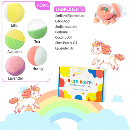 Ikristin Natural & Organic Bath Bombs Gift Set for Women and Kids, Shea & Coco Butter Dry Skin Moisturize, Essential Oils Healing Properties, Mothers Day, Christmas, Valentines Day & Birthday