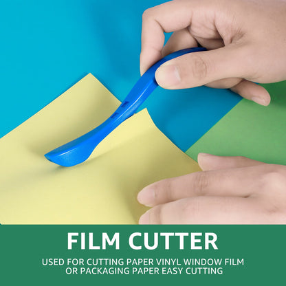 OKYMOTOR 11Pcs Wallpaper Smoothing Tool Kit Reusable Flexible Wall Paper Peal and Stick Tool with Seam Roller Tape Measure Scraper for Window Film Vinyl Wrapping Paper