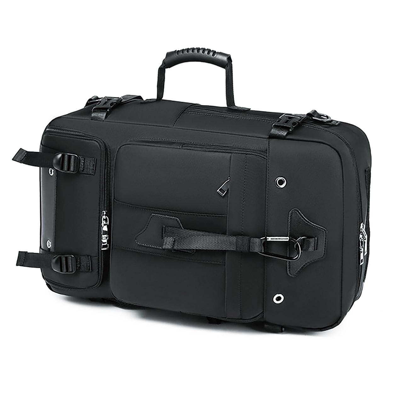 Travel Backpack 50L New Premium - Unisex Extra Large Laptop Backpack for Hiking, Climbing & Business Trips, Waterproof, Black