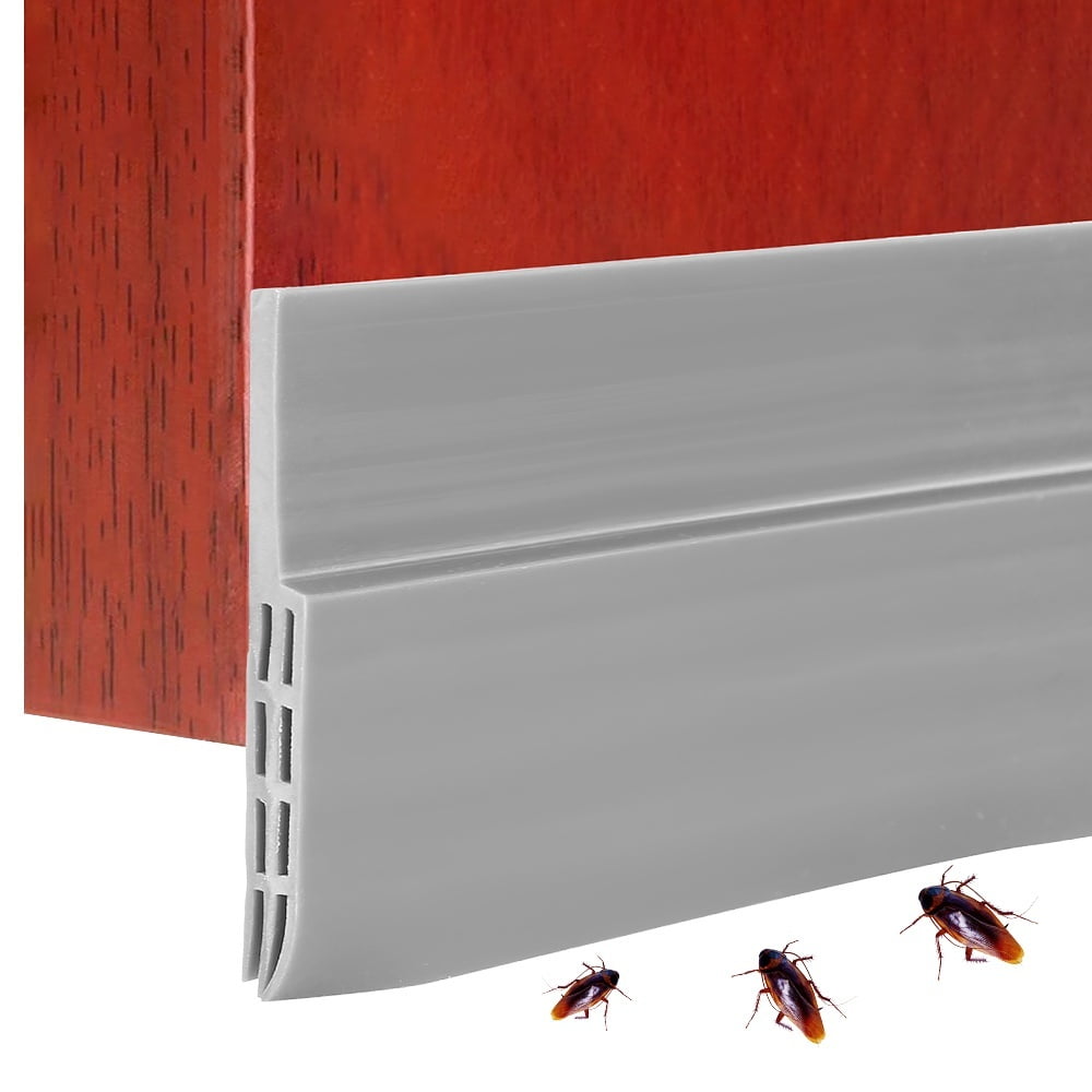 Willstar Door Draft Stopper Under Door Seal for Exterior/Interior Door Sweep Strip Under Door Draft Blocker Soundproof Door Bottom Weather Stripping