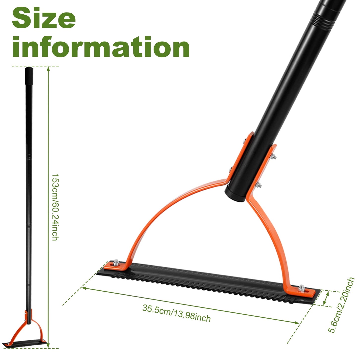 Qenwkxz Grass Whip with Double-Edged Serrated Sharp Steel Blade Manual Weed Grass Cutter with 30 Inch Handle Handheld Weed Whacker Grass Whip Cutting Hand Tool for Overgrown Weeds in Yard Field