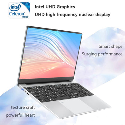 KUU Yepbook 15.6in Laptop,8GB RAM, 512GB SSD, Intel Celeron N5095, Cooling System,Fingerprint,38000MWH Battery,Windows 11 Pro Laptops Computers,