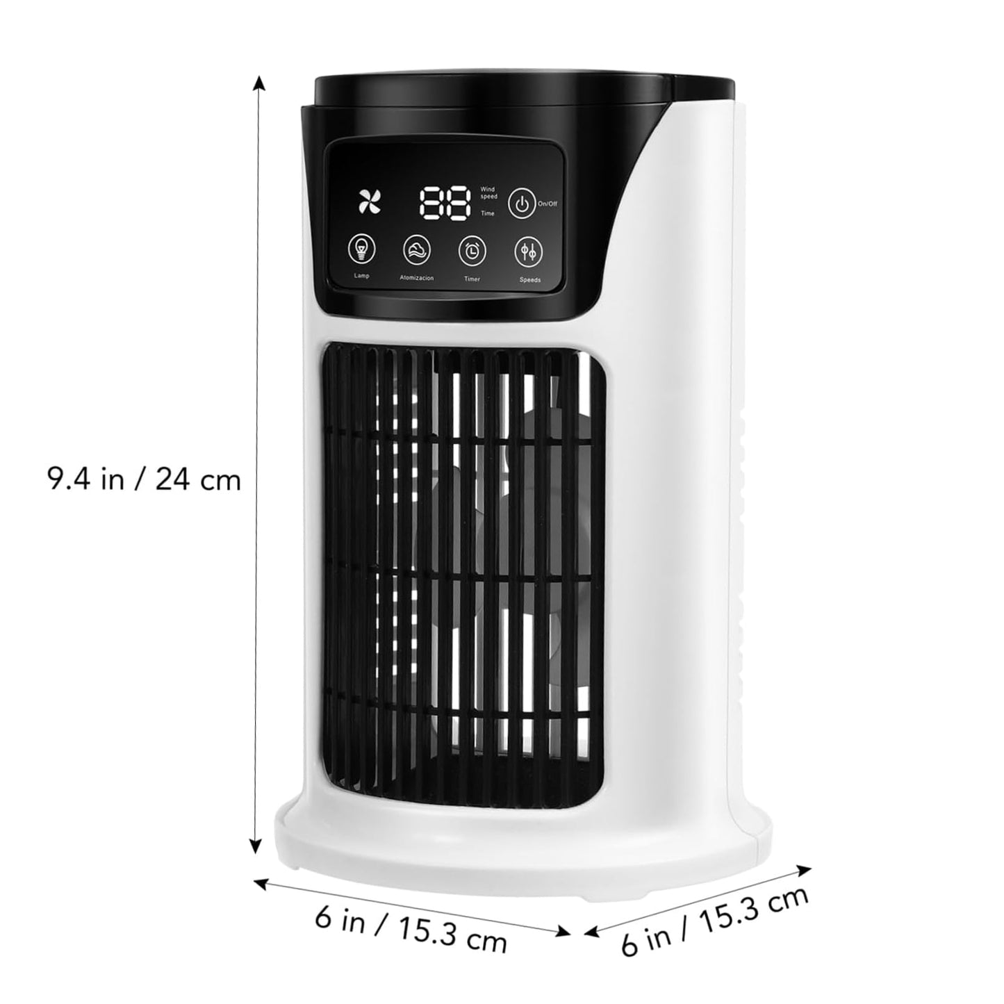 HAOTUTOYS Electric Fan Household Air Conditioning Fan Cooling Fan Mini Fan Portable Air Conditioner Portable Fan Ac Unit Portable Air Cooler