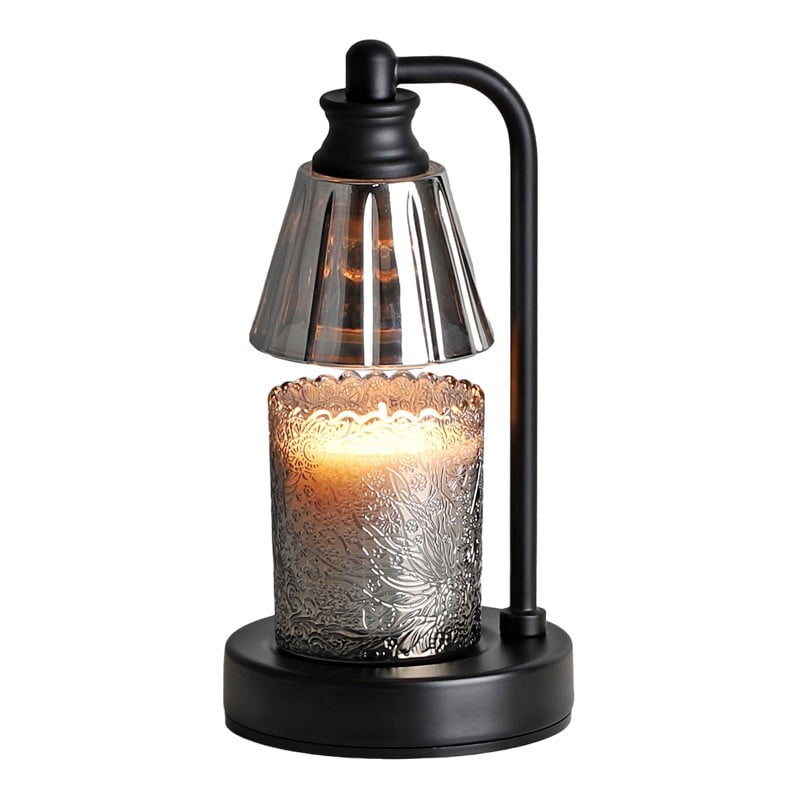 GUPUP Candle Warmer Lamp, Dimmable Lantern with Timer, Wax Melt for Scented Candles, Compatible with Small & Large Jar, with 2 Light Bulbs