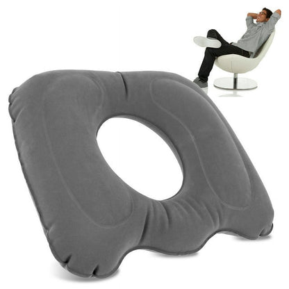 Gorware Donut Pillow for Tailbone Pain Relief and Hemorrhoids Inflatable Donut Seat Cushion for Relieve Pressure