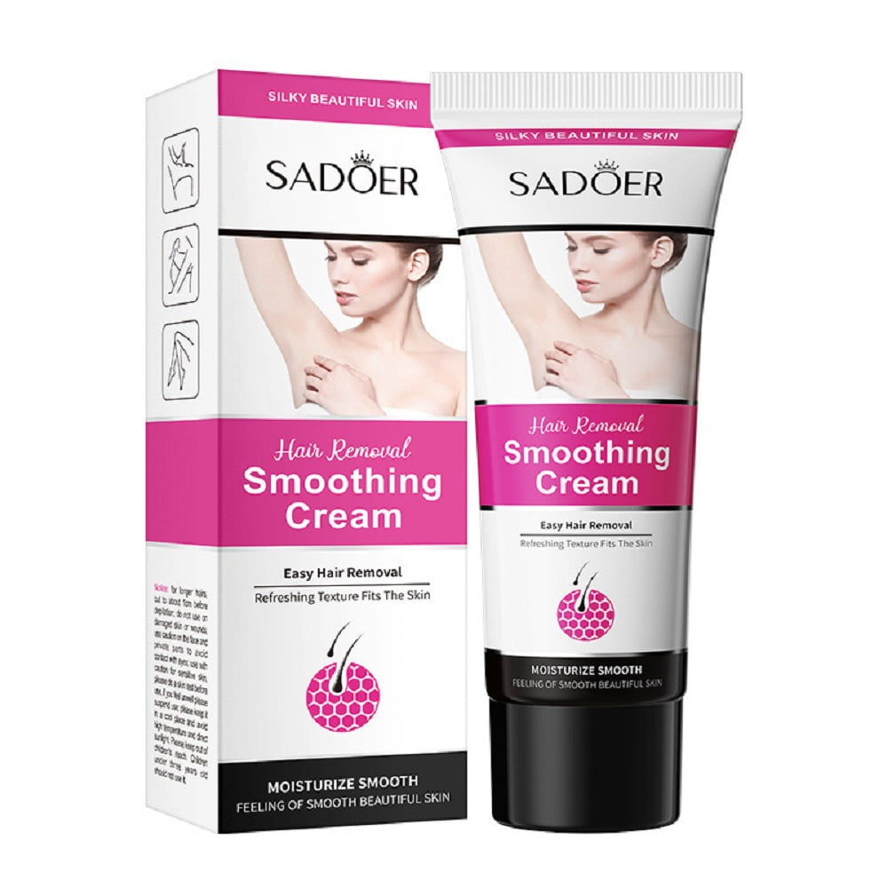 Hopy Hair Removal Cream- Aloe Vera, Vitamin E, and Olive Oil - Intimate - Body Legs Arms Underarms - Skin Friendly - 50g