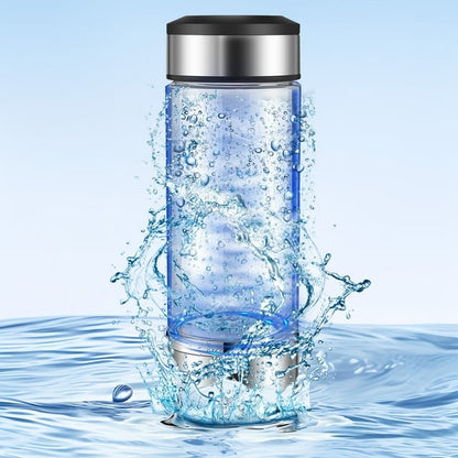 Jetcloudlive Hydrogen Water Bottle,Efficient Hydrogen Water Maker Bottle 360ml Hydrogen Water Generator Non-Slip Hydrogen Water Ionizer Machine Good Sealing Hydrogen Rich Water Cup Reusable for Home