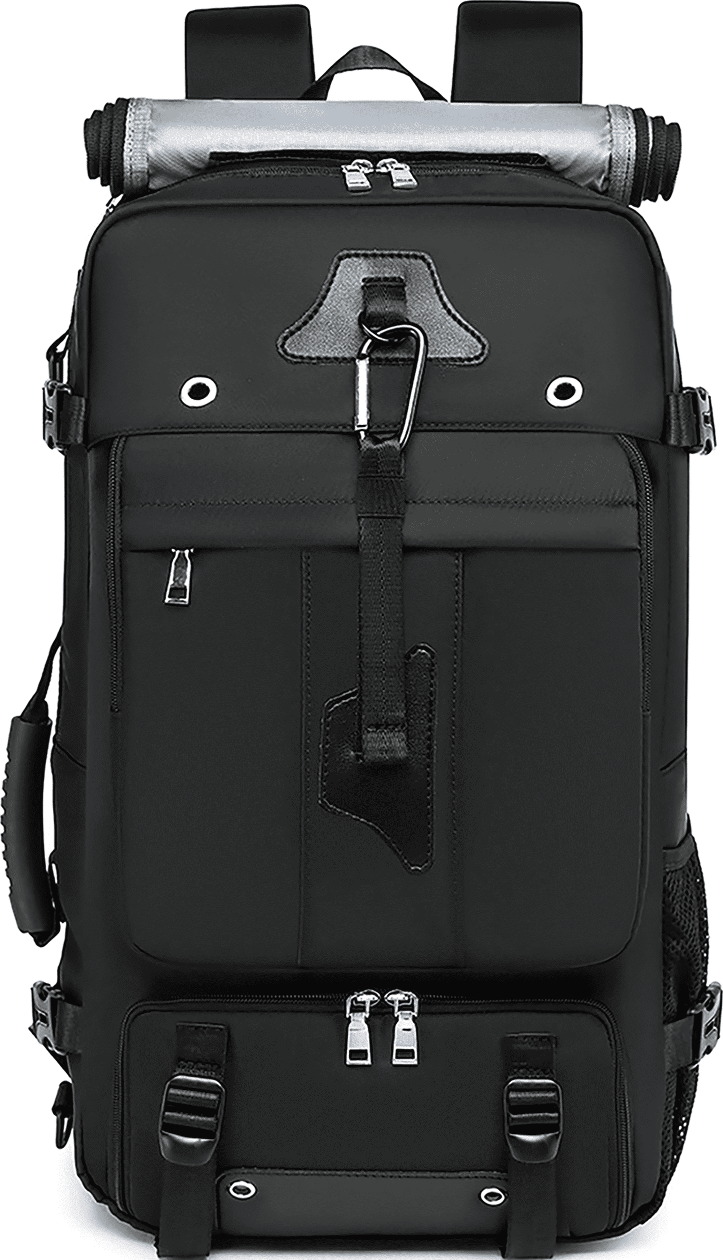 Travel Backpack 50L New Premium - Unisex Extra Large Laptop Backpack for Hiking, Climbing & Business Trips, Waterproof, Black