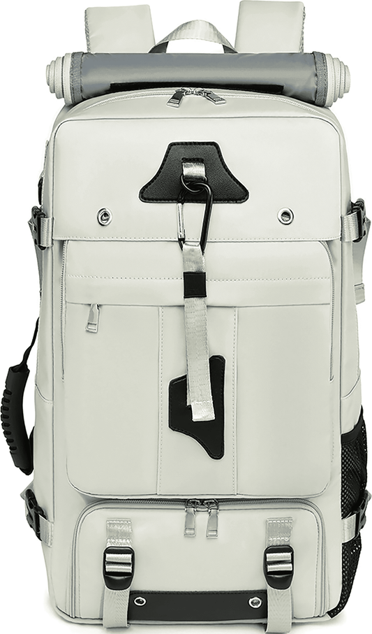 Travel Backpack 50L New Premium - Unisex Extra Large Laptop Backpack for Hiking, Climbing & Business Trips, Waterproof,Green