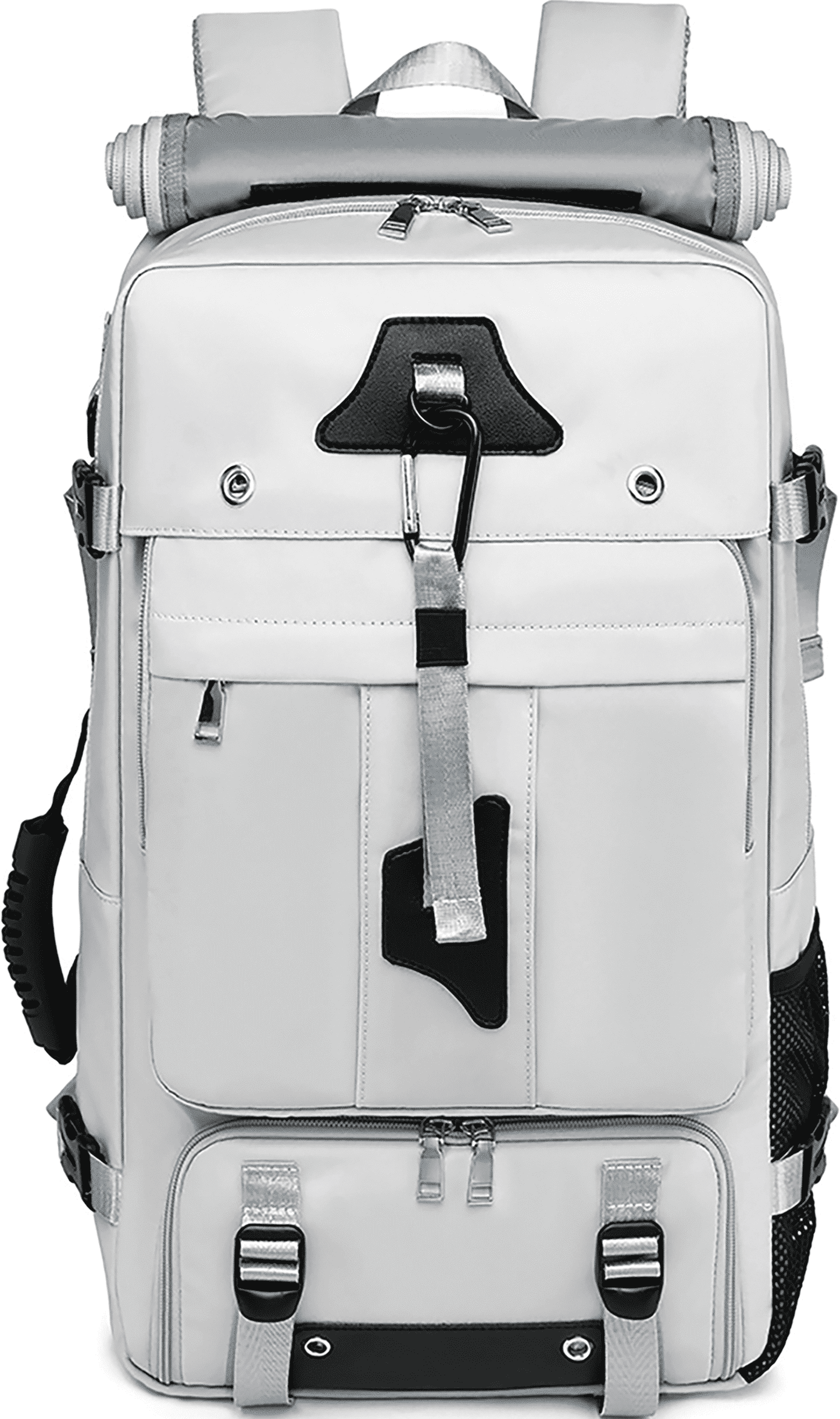Travel Backpack 50L New Premium - Unisex Extra Large Laptop Backpack for Hiking, Climbing & Business Trips, Waterproof,,Grey