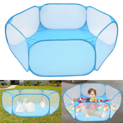 Nyidpsz Small Animals Playpen, Waterproof Pet Playpen Small Pet Cage Tent for Hamster Chinchillas and Guinea Pigs