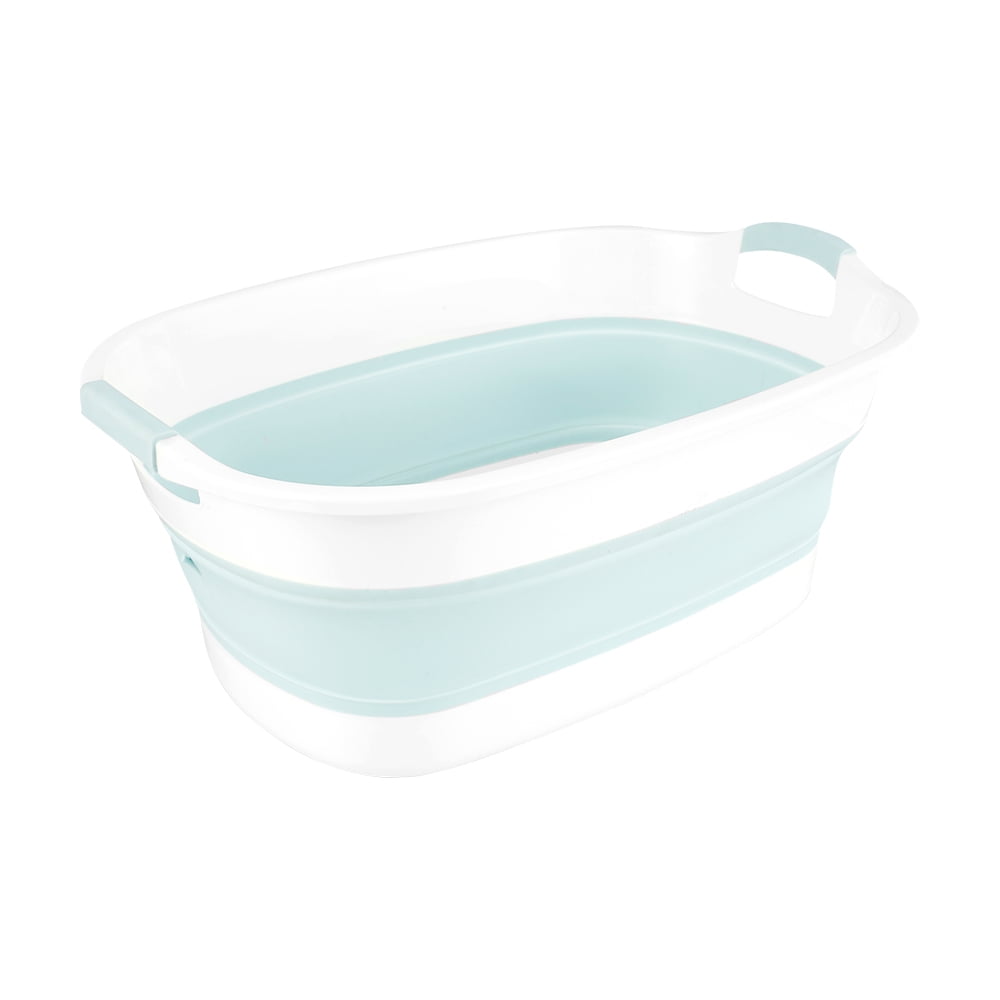 Pet Dog Bathtub Foldable Baby Wash Bathtub Folding Basin Collapsible Laundry Basket Storage Container Organizer