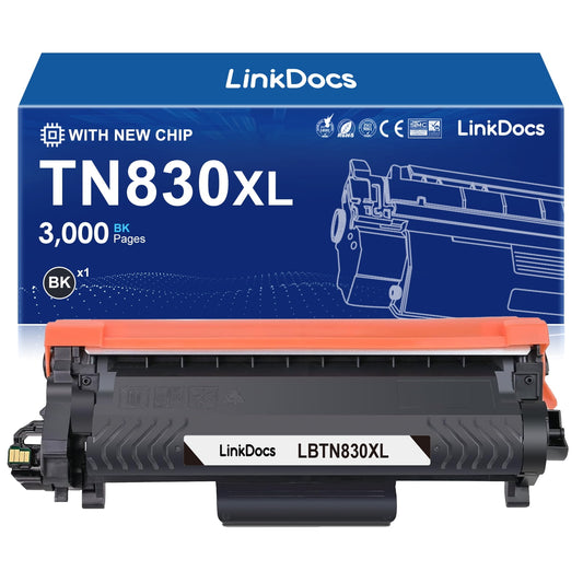 TN830XL TN830 Toner Cartridge Replacement for Brother TN830XL toner TN-830XL TN-830 to use with Brother DCP-L2640DW HL-L2480DW MFC-L2807DW MFC-L2820DW MFC-L2820DWXL Printer