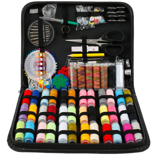 Tcwhniev Sewing Kit for Home,226 Pcs Sewing Kit Travel,Travel Sewing Kit Mini,Needles And Thread for Sewing