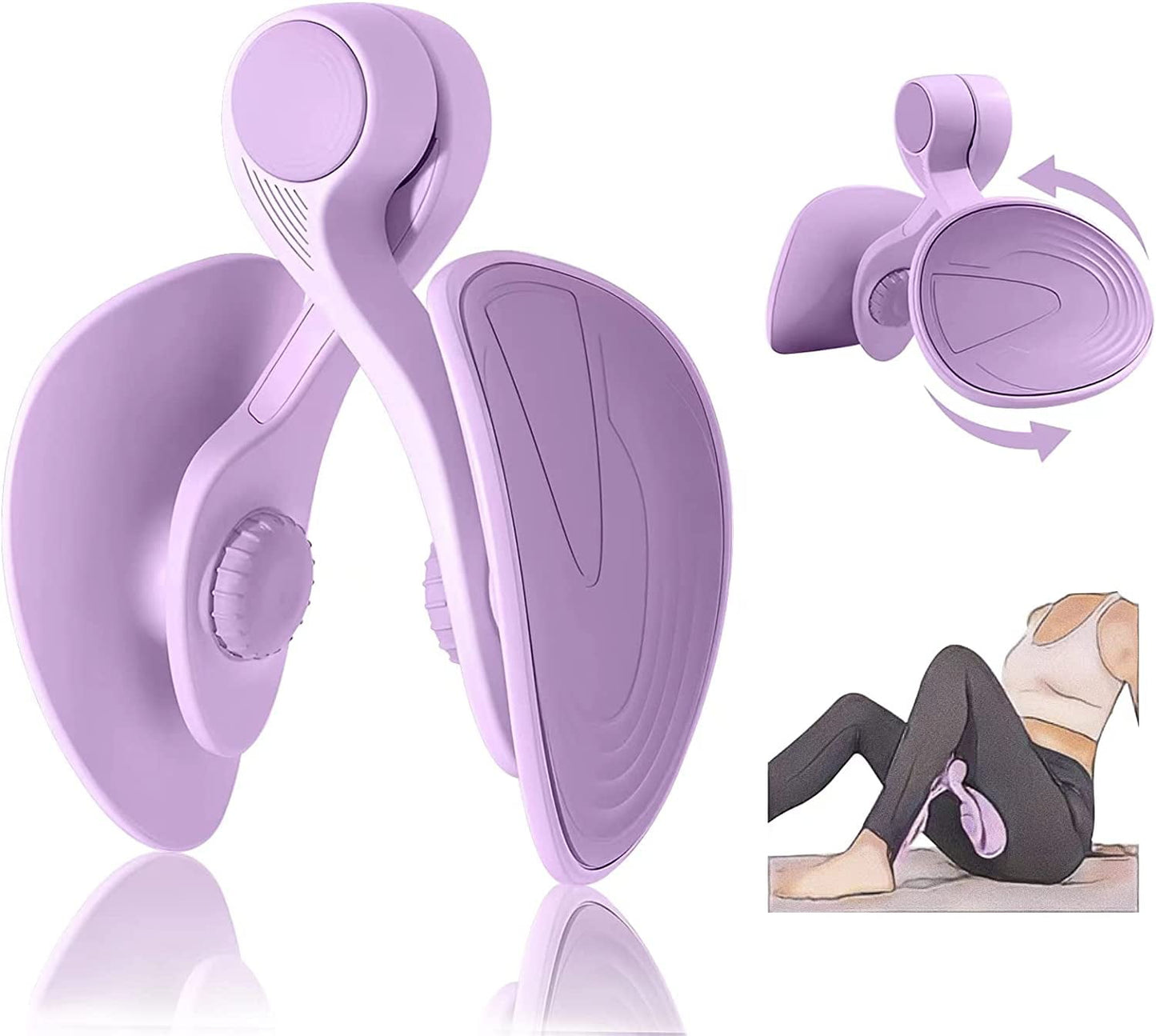Thigh Master Big Resistance, Pelvic Muscle Kegel Exerciser, Thigh Master Suzanne Somers, Inner Thigh Toner, Men Kegel, Hip Trainer for Women, Strength Training Equipment, Super Kegel Thigh Exerciser