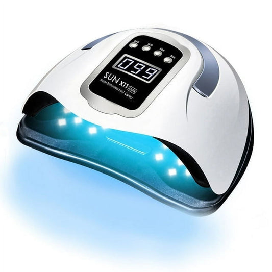 UV LED Nail Lamp, 280W UV Light for Nails, UV Lamp for Gel Nails, UV Nail Dryer LED Light for Gel Polish with 4 Timer Setting, Professional Nail Art Tools with Automatic Sensor