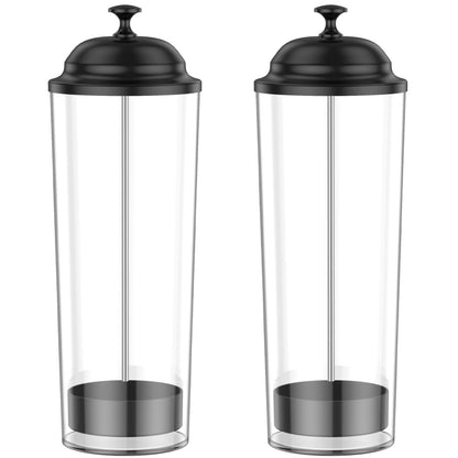 Versatile Straw Organizer Container Convenient Straw Dispenser Straw Holder with Lid for Party Plastic Straw Organizer Container for Bar