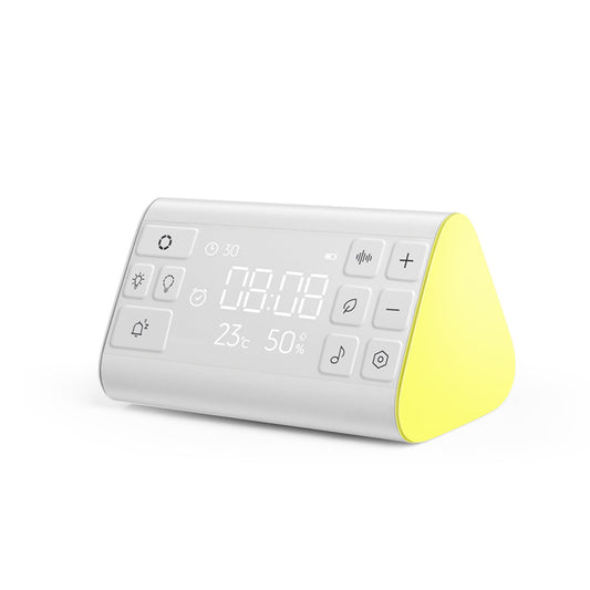 ZIMFANQI Digital Alarm Clock Night Light Portable White Noise Sound Machine Baby with 35 Sleeping Sounds, 4 Sleep Timer, 20 Volume Control, Memory Function sound machine for sleep for Adult, Baby,Kid