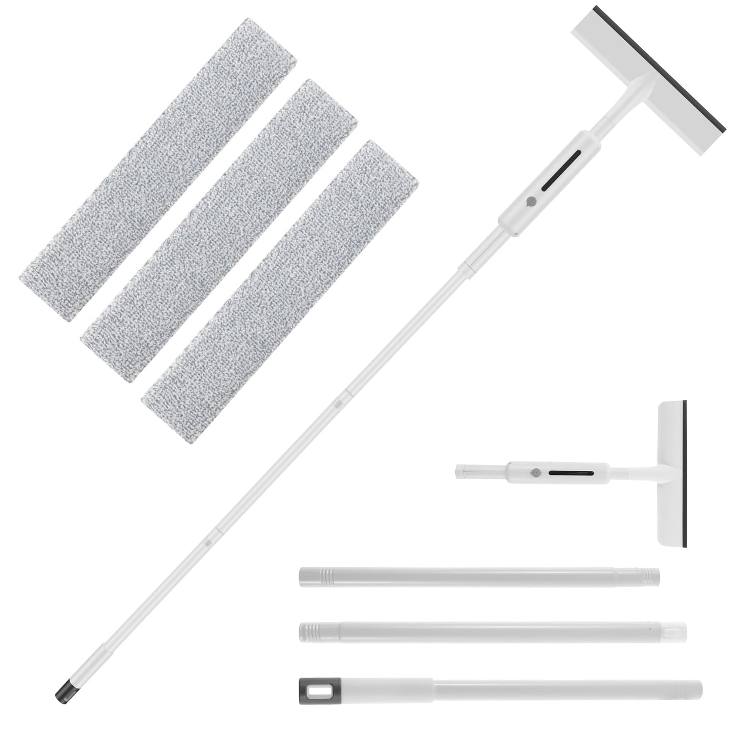 Txkrhwa Professional Window Squeegee Cleaner with Spray, Double-Sided Spray Expansion Window Squeegee, Window Squeegee Cleaning Tool, Glass Cleaning Mop