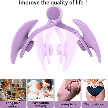 Thigh Master Big Resistance, Pelvic Muscle Kegel Exerciser, Thigh Master Suzanne Somers, Inner Thigh Toner, Men Kegel, Hip Trainer for Women, Strength Training Equipment, Super Kegel Thigh Exerciser