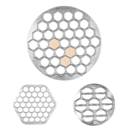 Wekvgz 3pcs Russian Dumpling Maker Aluminum Alloy Pelmeni Maker Rustproof Ravioli Maker 37 Holes 14 Holes Dumpling Pelmeni Mold for Dumplings Pies Wontons Fruit Pies