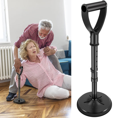 Mobility Tool Standing Aid Device Adjustable Standup Helper to Help Get Up from Floor and Ground Metal Senior Lift Assist Device Elderly Standing Helper Support Tool for Seniors