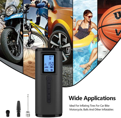 Tire Inflator Portable Air Compressor,150PSI Cordless Car Tire Air Pump