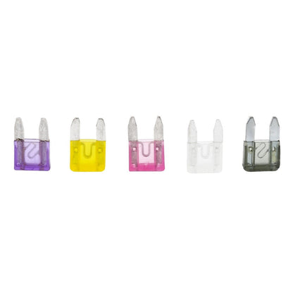 Txkrhwa 220Pcs Car Blade Fuses Assortment Kit Automotive Fuses Standard & Mini Car Boat Truck SUV Automotive Replacement Fuses
