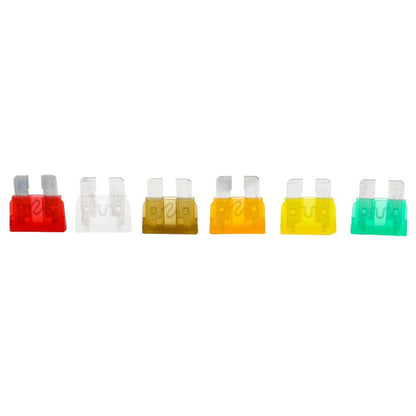 Txkrhwa 220Pcs Car Blade Fuses Assortment Kit Automotive Fuses Standard & Mini Car Boat Truck SUV Automotive Replacement Fuses