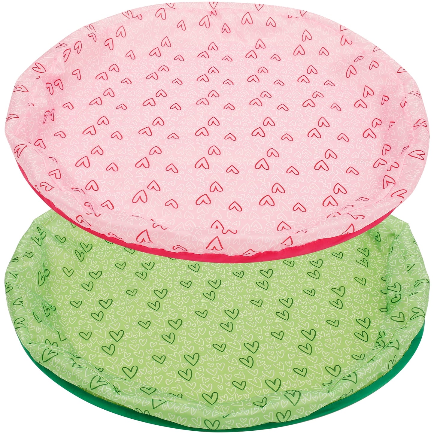 2Pcs Interactive Cat Toy Bag Creative Hide and Seek Cat Mat Toy 72cm Funny Interactive Cat Toy Washable Cloth Cats Ball Jumping Pouch Cat Toys for Indoor Cat Lover Gift