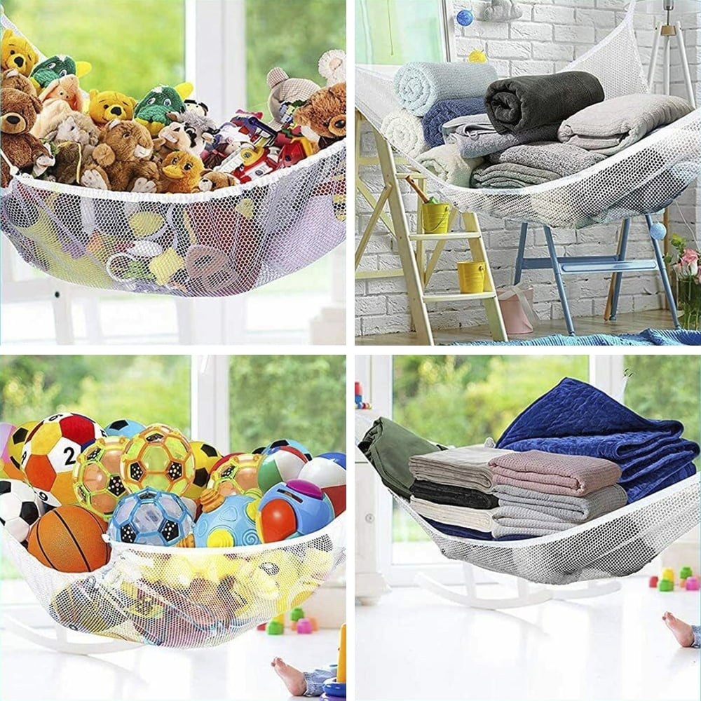 Stuffed Animal Storage Net Large Luxury Pet Storage Corner Stuffed Animals Toys Toy Net Hammock