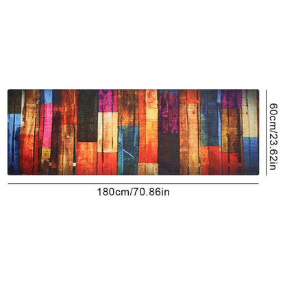 Rainbow Kitchen Rug, Kitchen Floor Mats Anti Fatigue Comfort Heavy Duty Waterproof Oil Proof Non-Skid Rubber Back Washable Doormat Bathroom Area Rug,23inx70in
